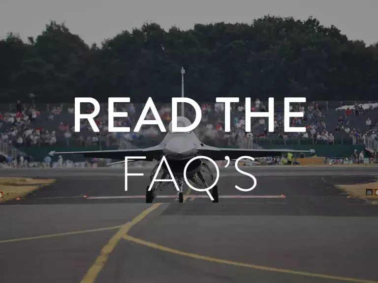 Farnborough Airshow Frequently Asked Questions FAQ's