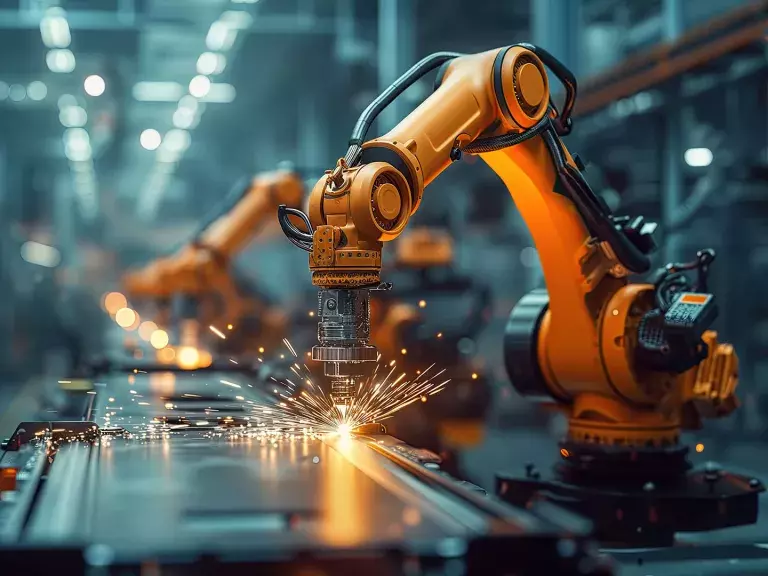 Robotics in Industrial Factory
