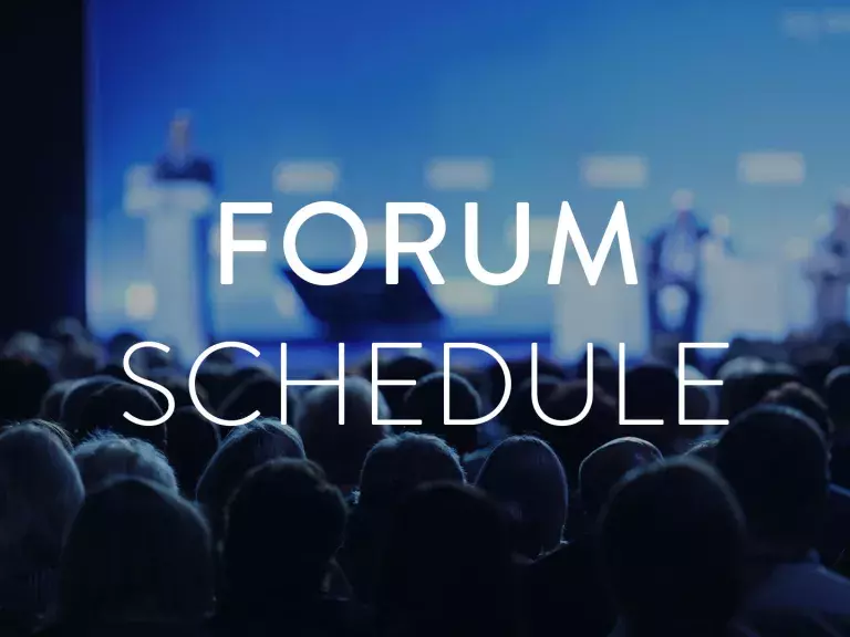 Forum Schedule