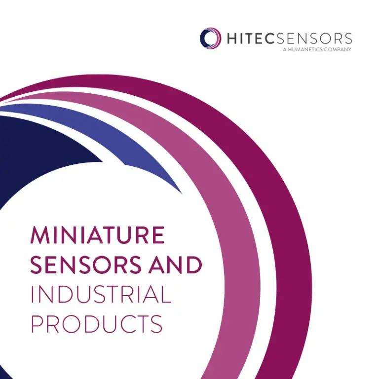 Miniature Sensors & Indistrial Products Brochure Cover
