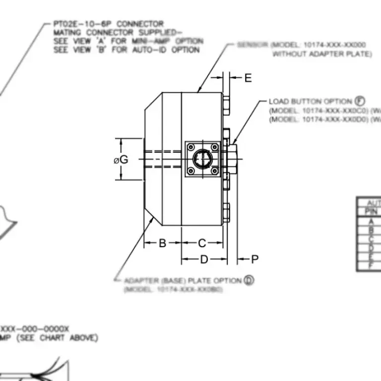 Load Cell Blue Print