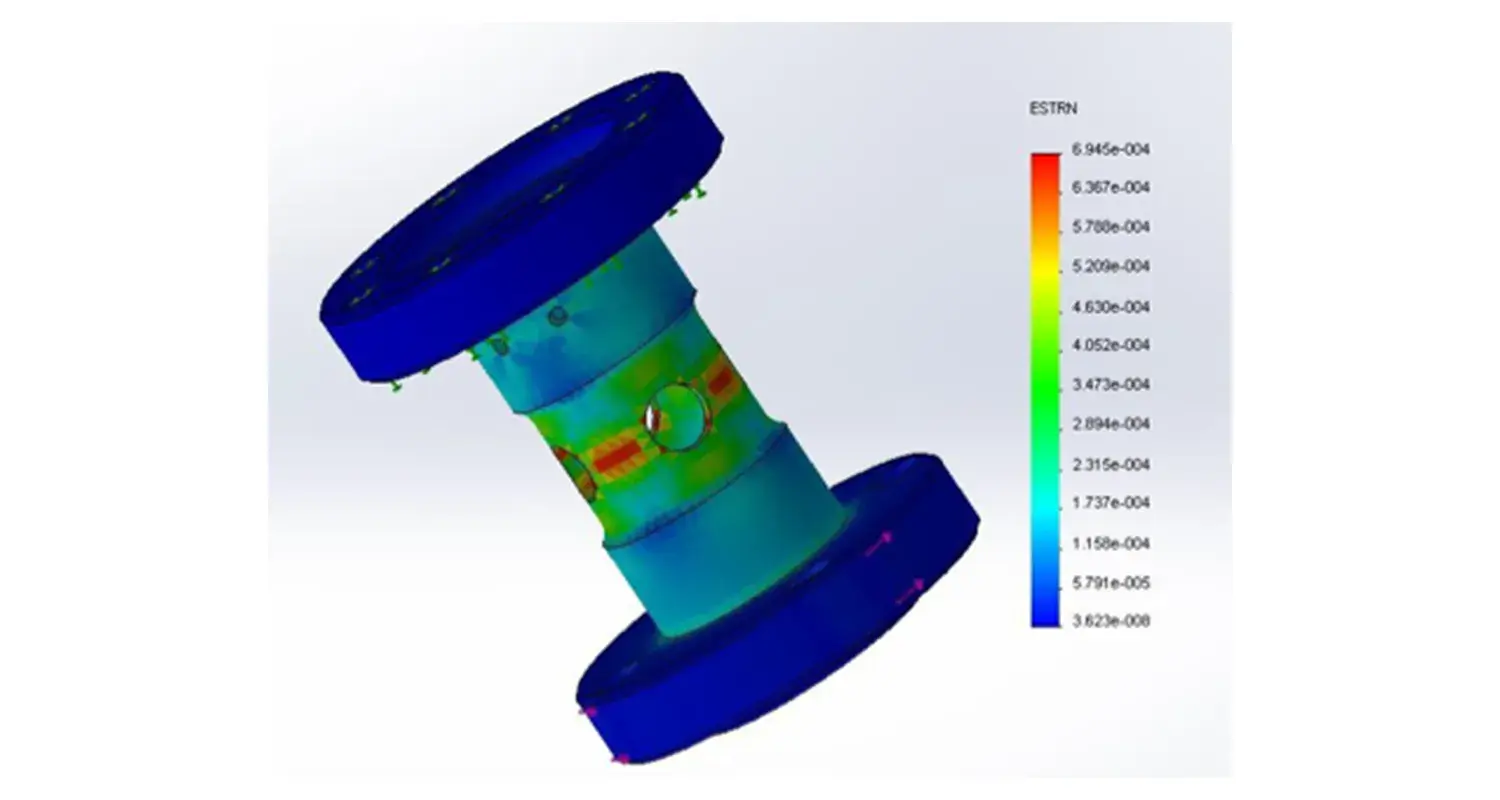 HITEC Transducer Manufacturing FEA Field